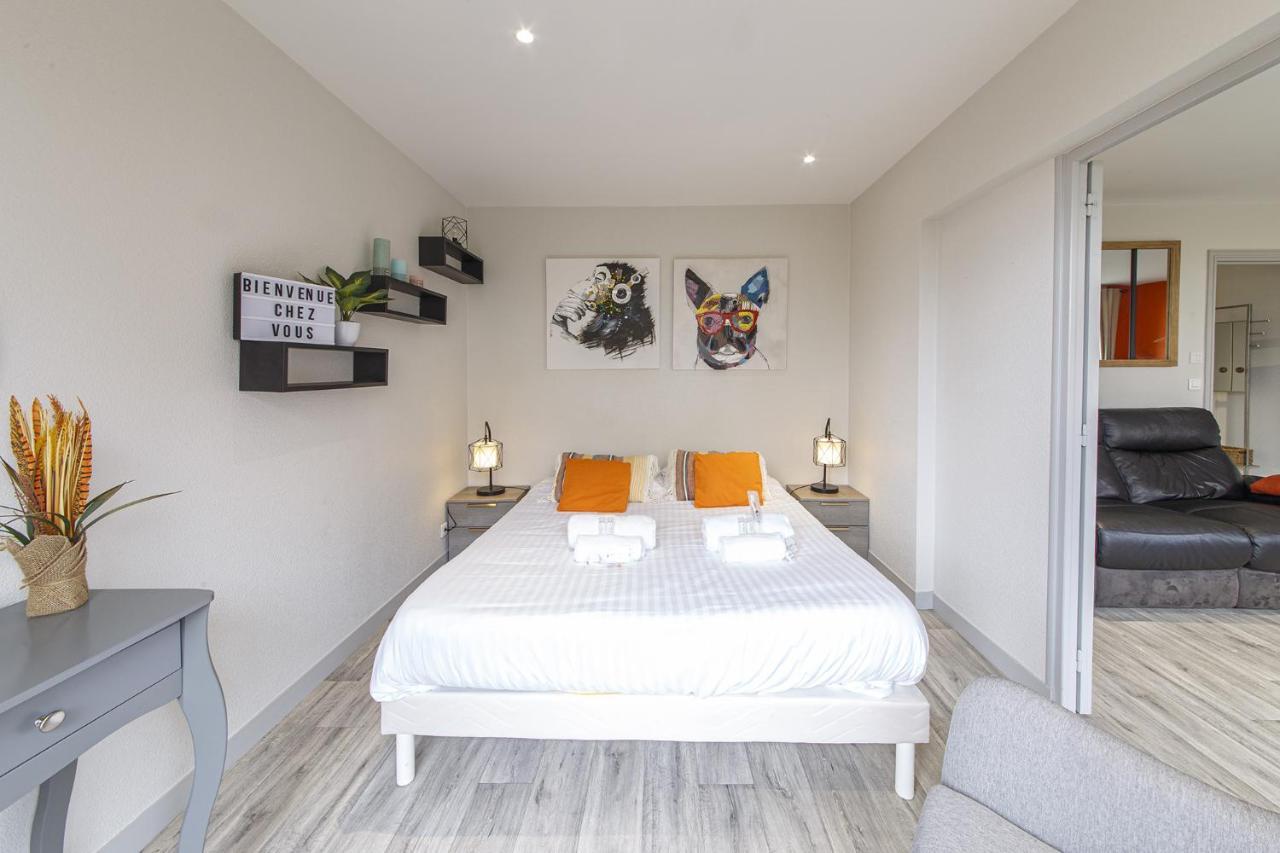אנז'ה Chic Appartement Vue Sur Parc Au Calme מראה חיצוני תמונה