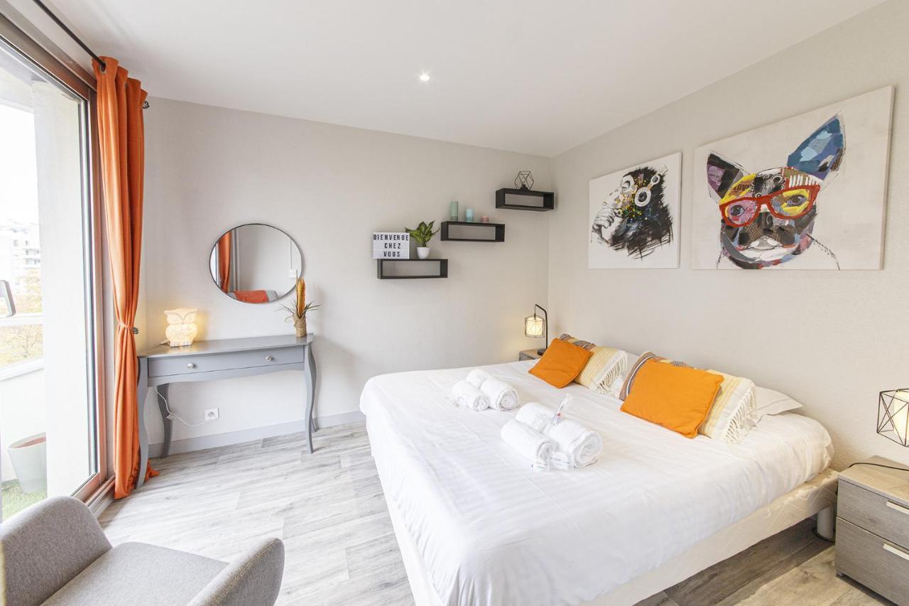 אנז'ה Chic Appartement Vue Sur Parc Au Calme מראה חיצוני תמונה